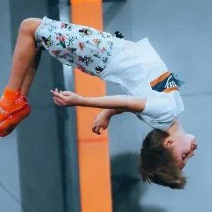 Jump house auf klassenfahrt