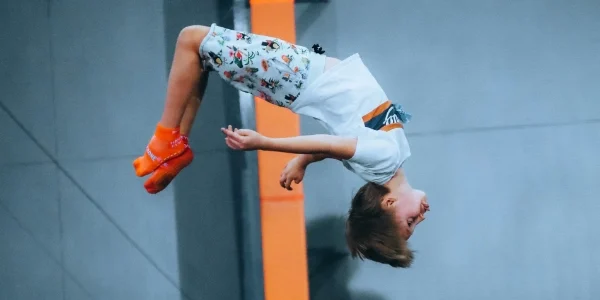 Jump house auf klassenfahrt