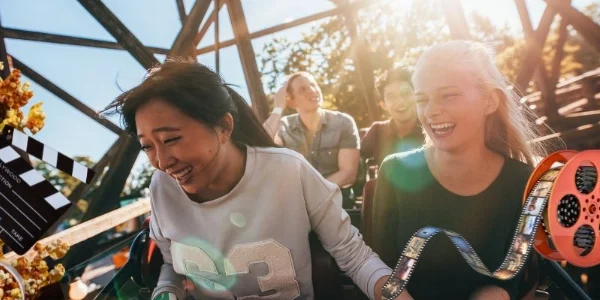 Besuch im Movie Park auf Klassenfahrt nach Duisburg
